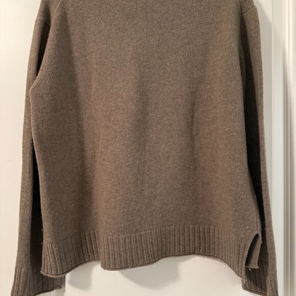 Jenni Kayne "Everyday Sweater" in Classic Taupe Size M - Picture 3 of 5